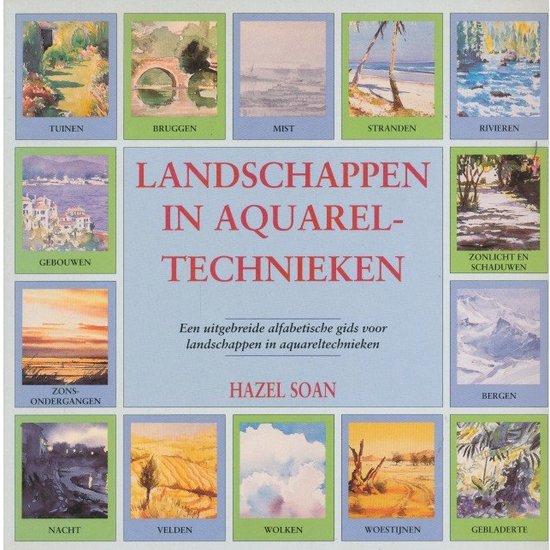 Landschappen In Aquareltechnieken