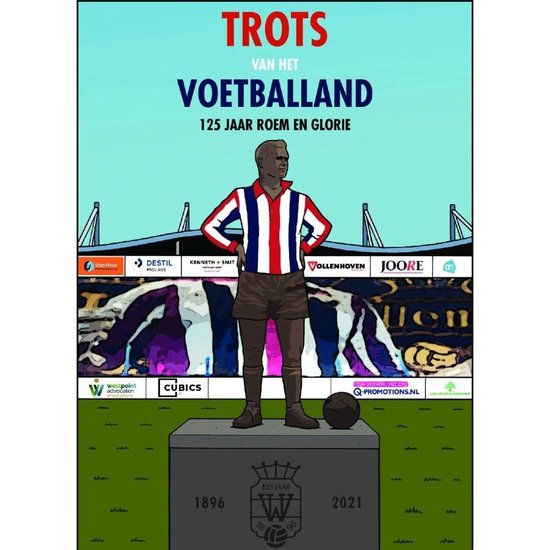 Trots van het voetballand, 125 jaar roem en glorie — omslag