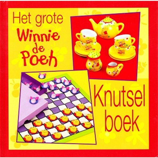 Grote Winnie De Poeh Knutselboek — omslag