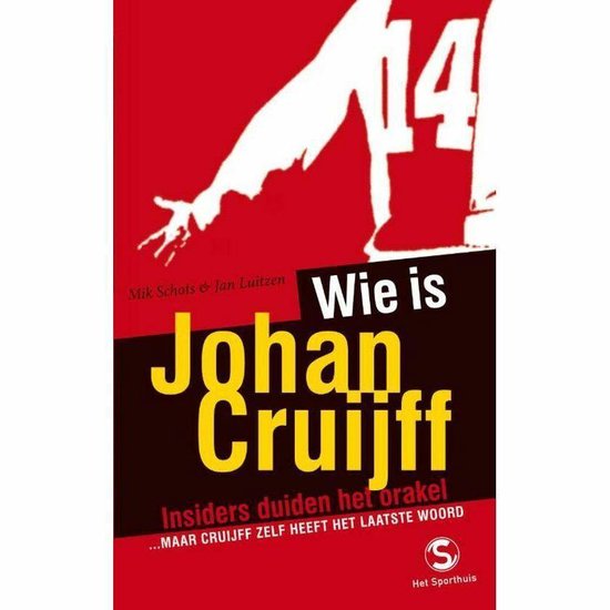 Wie Is Johan Cruijff — omslag