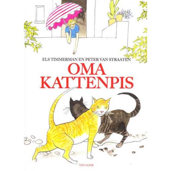 Oma kattenpis — boekomslag