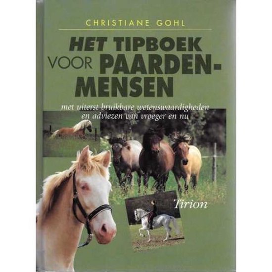 Tipboek Voor Paardenmensen — boekomslag