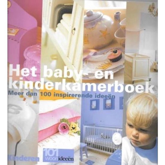 Het baby- en kinderkamerboek - Leontine van den Bos — boekomslag