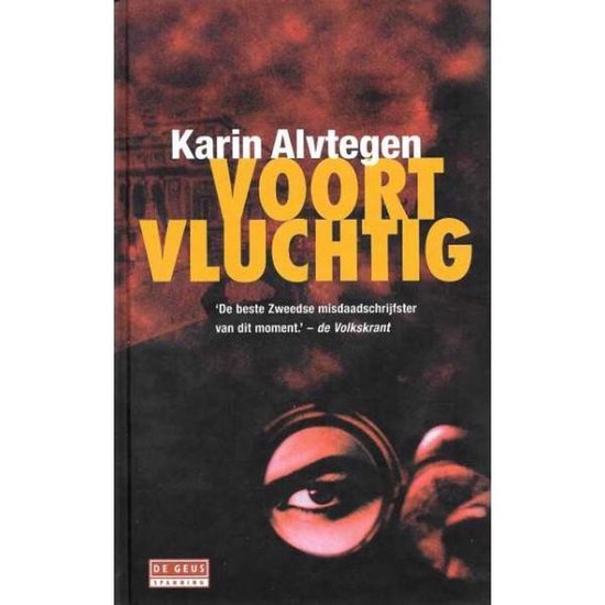 Voortvluchtig — boekomslag