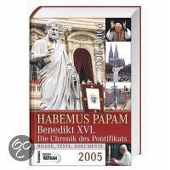 Habemus Papam 2005 — boekomslag