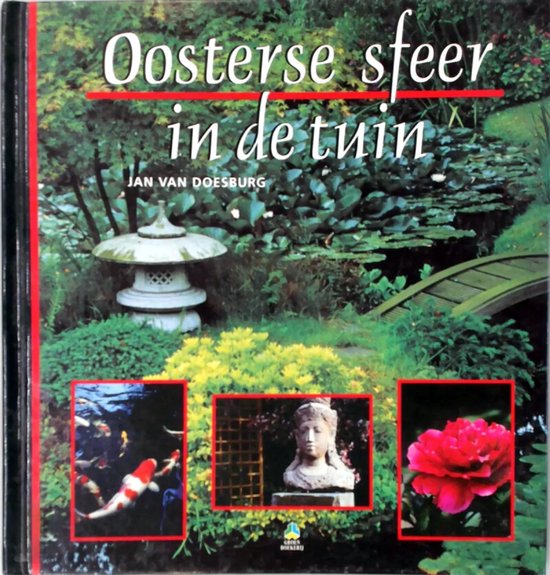 Oosterse sfeer in de tuin — boekomslag