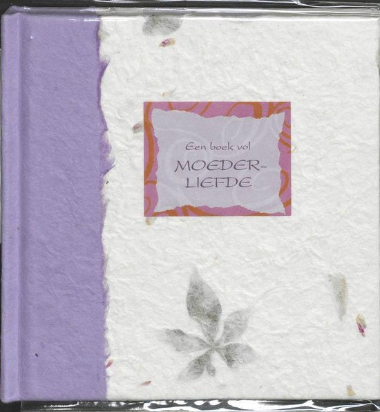 Een Boek Vol Moederliefde — boekomslag