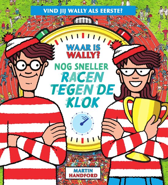Waar is Wally? 1 - Nog sneller racen tegen de klok! — omslag