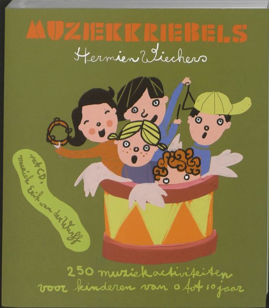 Muziekkriebels — boekomslag