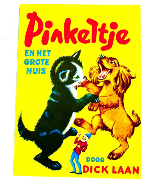 Pinkeltje en het grote huis — boekomslag