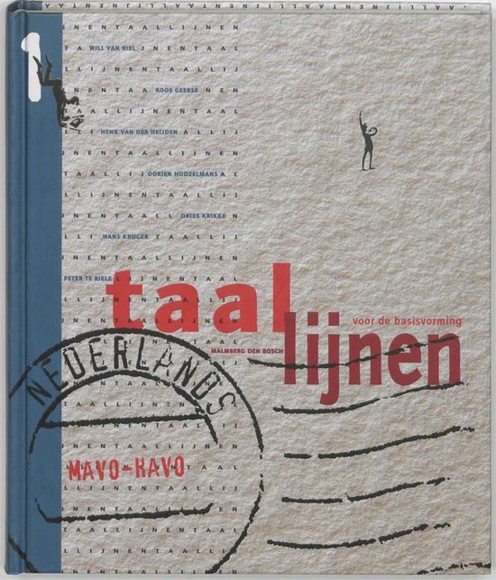 Taallijnen 1MH Handboek — boekomslag