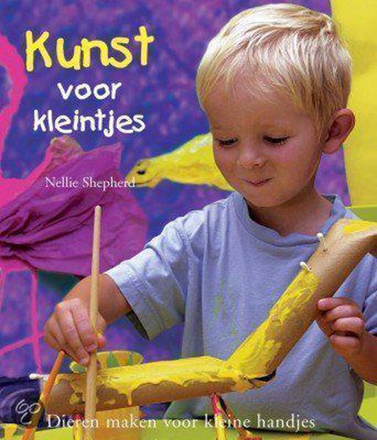 Kunst Voor Kleintjes Dieren Maken — boekomslag