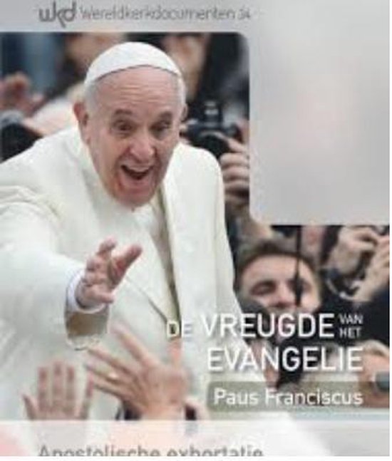 De vreugde van het evangelie van paus Franciscus — boekomslag