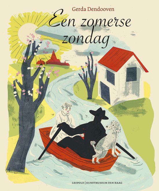 Kunstprentenboeken - Een zomerse zondag — boekomslag