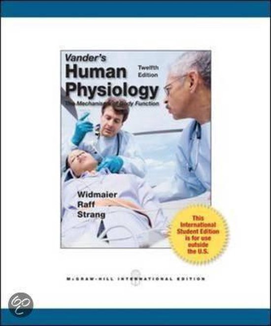 Vander's Human Physiology — boekomslag