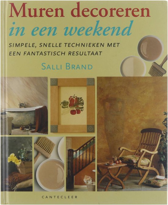 Muren decoreren in een weekend — boekomslag