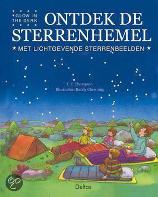 Ontdek De Sterrenhemel Met Lichtgevende — boekomslag