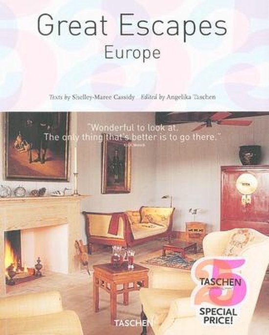 Great Escapes Europe (Taschen's 25th Anniversary Special Editions) — boekomslag