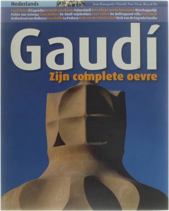 Gaudi zijn comlete oevre — boekomslag