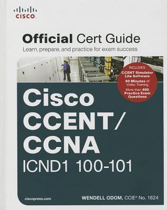 CCENT/CCNA ICND1 100-101 Official Cert Guide — boekomslag