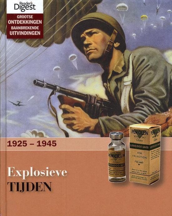 Explosieve Tijden 1925-1945 — omslag