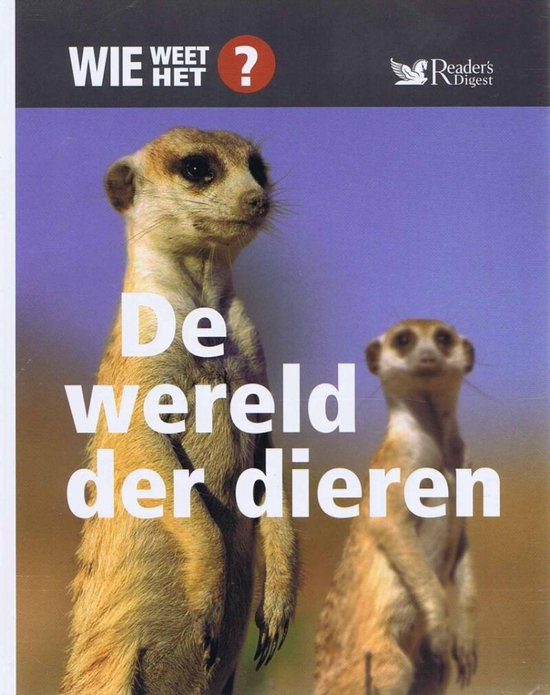 De wereld der dieren — omslag