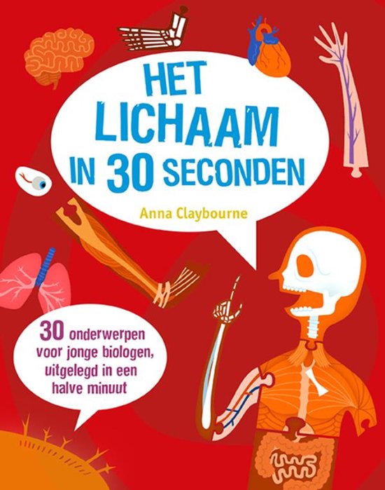 Het lichaam in 30 seconden — boekomslag
