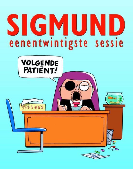 Sigmund eenentwintigste sessie — boekomslag