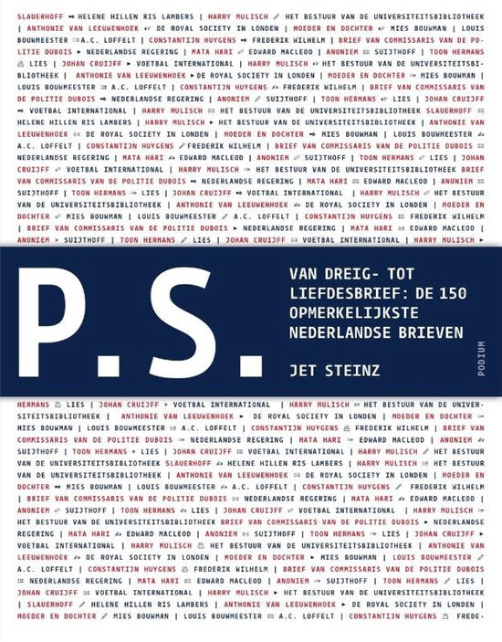 P.S. — boekomslag