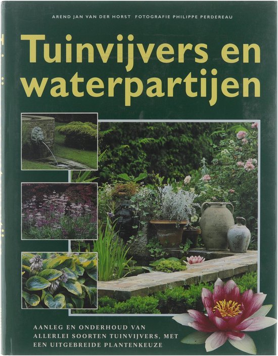 Tuinvijvers en waterpartijen — omslag