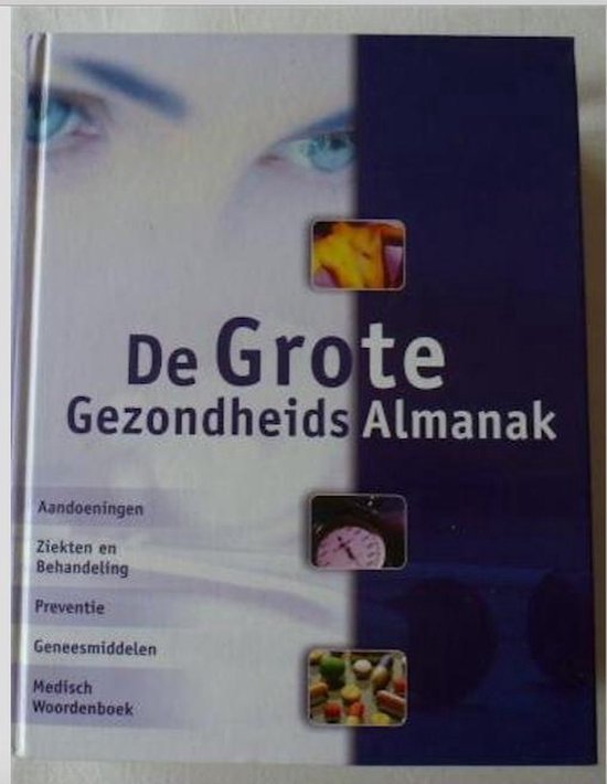 De Grote Gezondheids Almanak — omslag