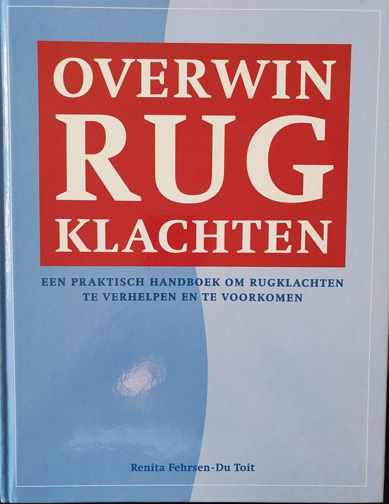 Overwin Rugpijn — omslag