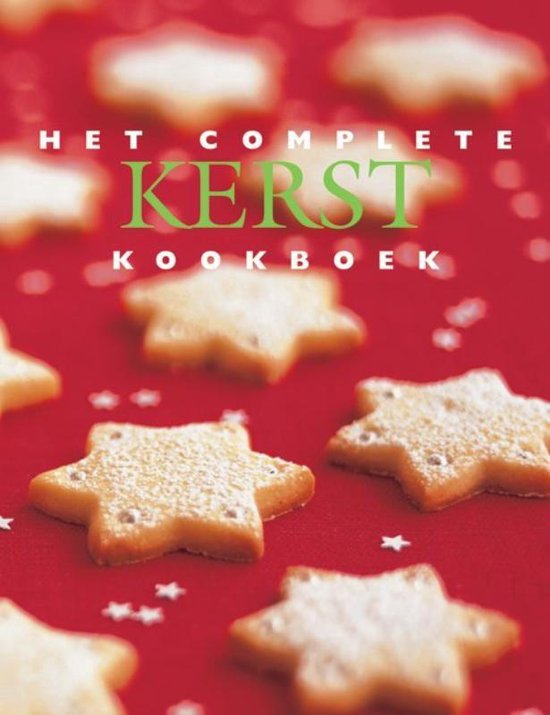 Het complete kerst kookboek — boekomslag