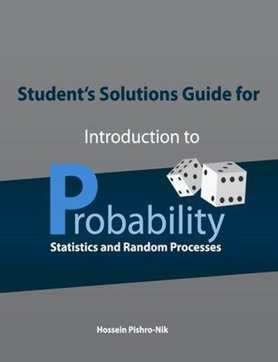 Student's Solutions Guide for Introduction to Probability, Statistics, and Random Processes — boekomslag