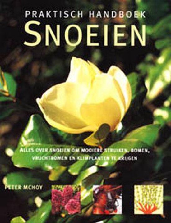 Snoeien — boekomslag