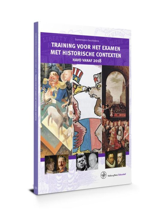 Examenkatern havo.  -   Training voor het examen met historische contexten — boekomslag
