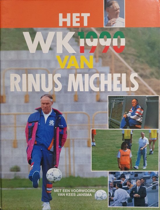 WK 1990 VAN RINUS MICHELS — boekomslag