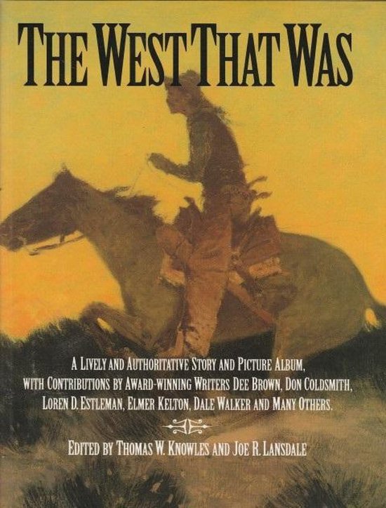 The West That Was — boekomslag