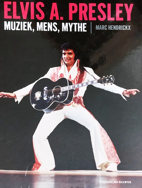 Elvis A. Presley Muziek Mens Mythe — boekomslag