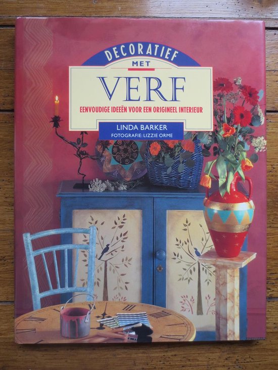 Decoratief met verf — omslag