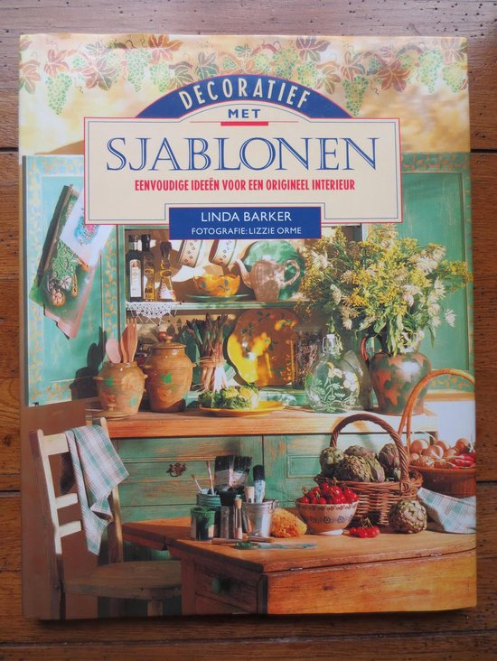 Decoratief met sjablonen | Linda Barker — omslag