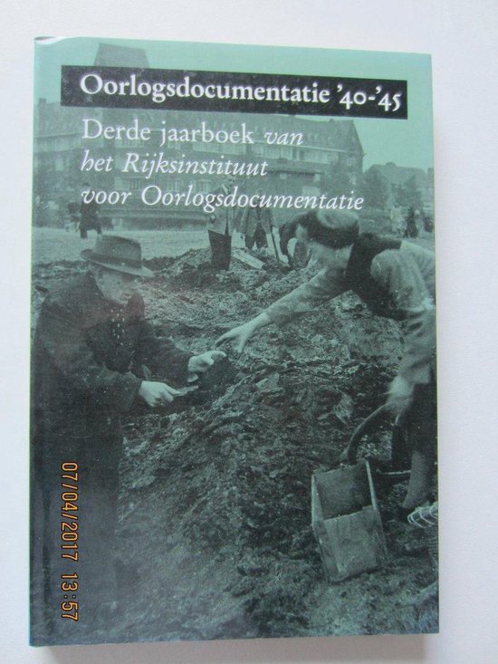 Oorlogsdocumentatie '40-'45 — boekomslag