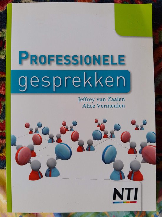Professionele gesprekken — boekomslag