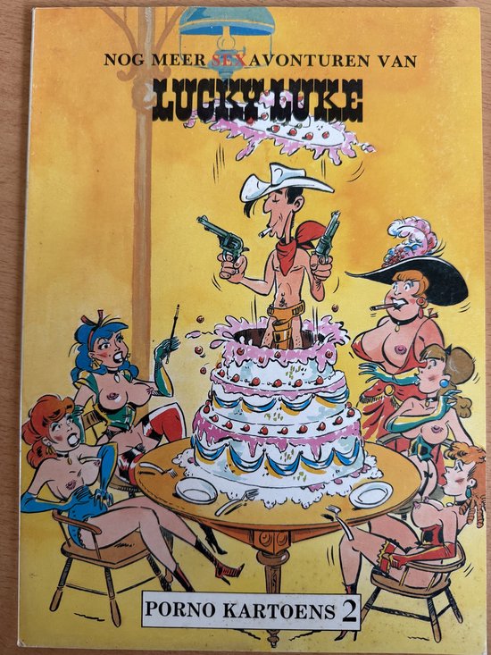 Nog meer sex avonturen van Lucky Luke (parodie stripboek) — boekomslag