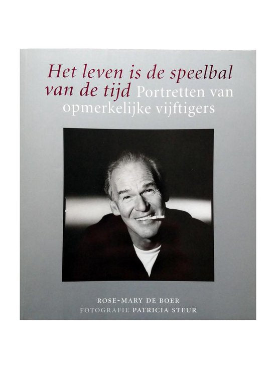 LEVEN IS SPEELBAL VAN DE TIJD — boekomslag