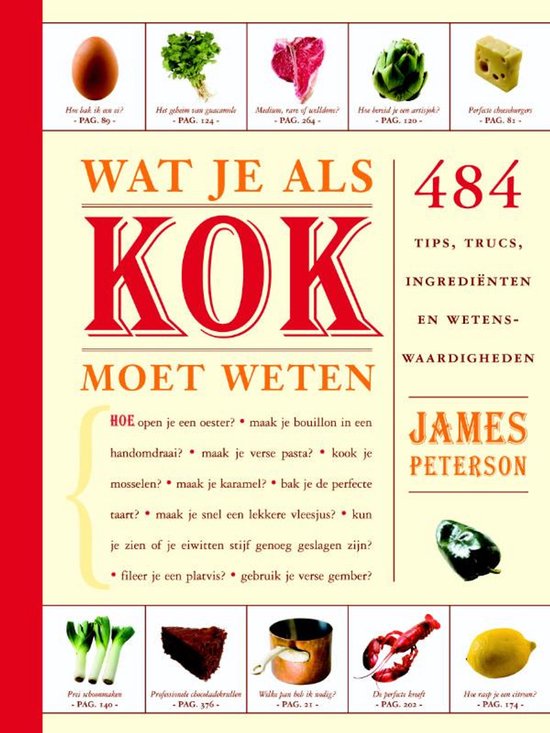 Wat je als kok moet weten — boekomslag