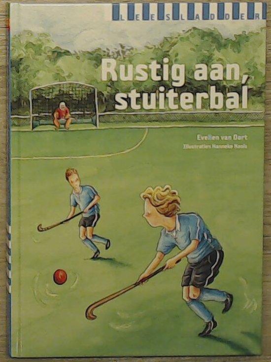 Rustig aan stuiterbal — boekomslag