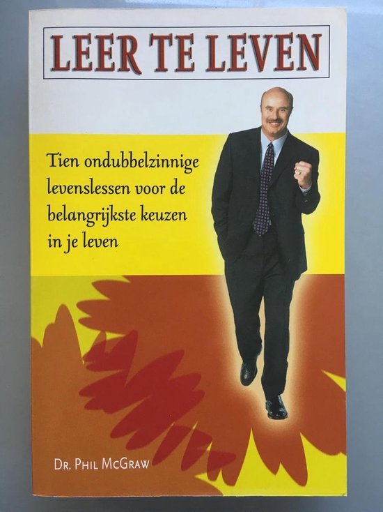 Leer te leven — boekomslag