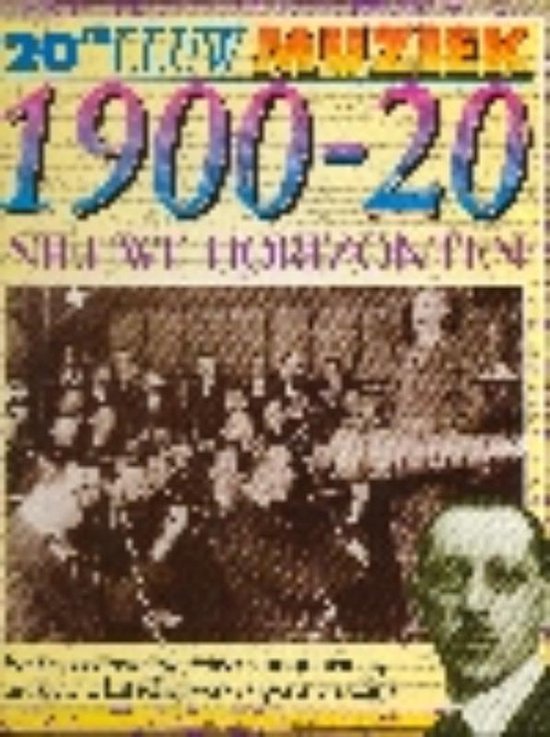 Nieuwe horizonten 1900-20 — boekomslag