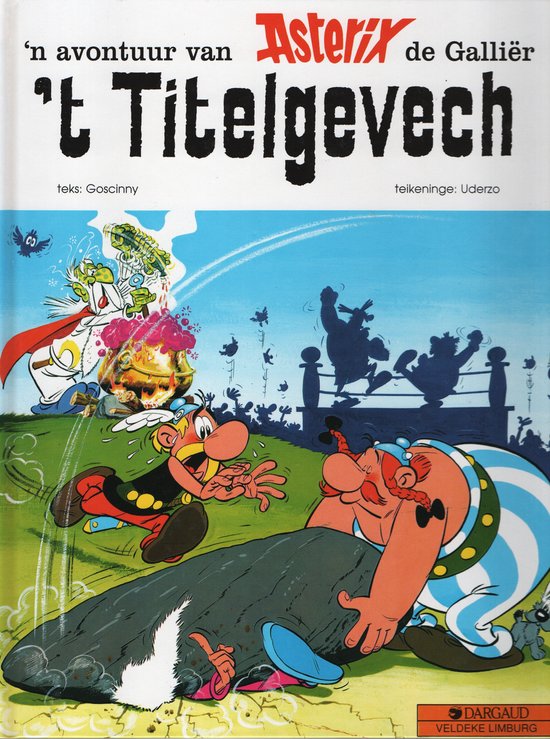 't Titelgevech. Een avontuur van Asterix de Galliër. — boekomslag